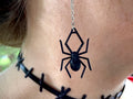 Halloween Spider Dangle Earrings