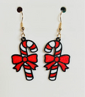 Christmas Candy Cane Earrings
