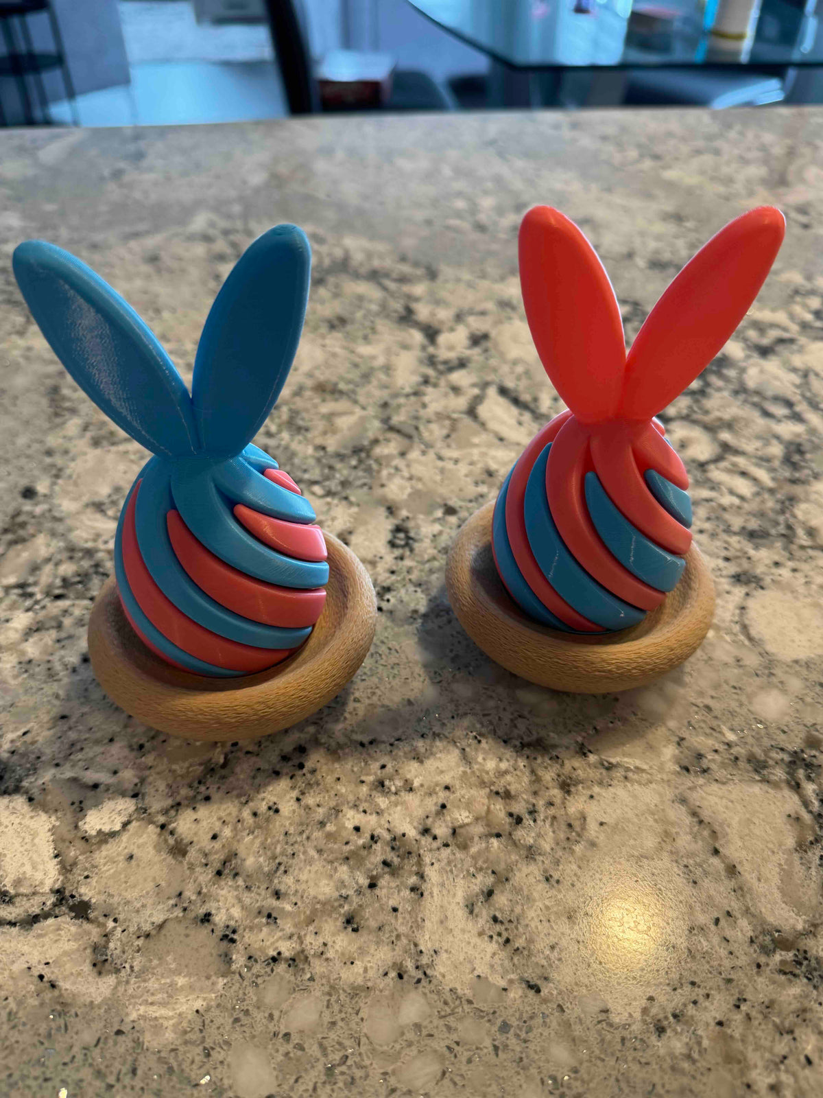 Easter Egg Spiral Decor Fidget