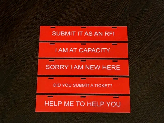 Funny Office Signs - 32 Different Plaques