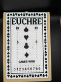 2 in 1 Game Board - Euchre / Gin Rummy