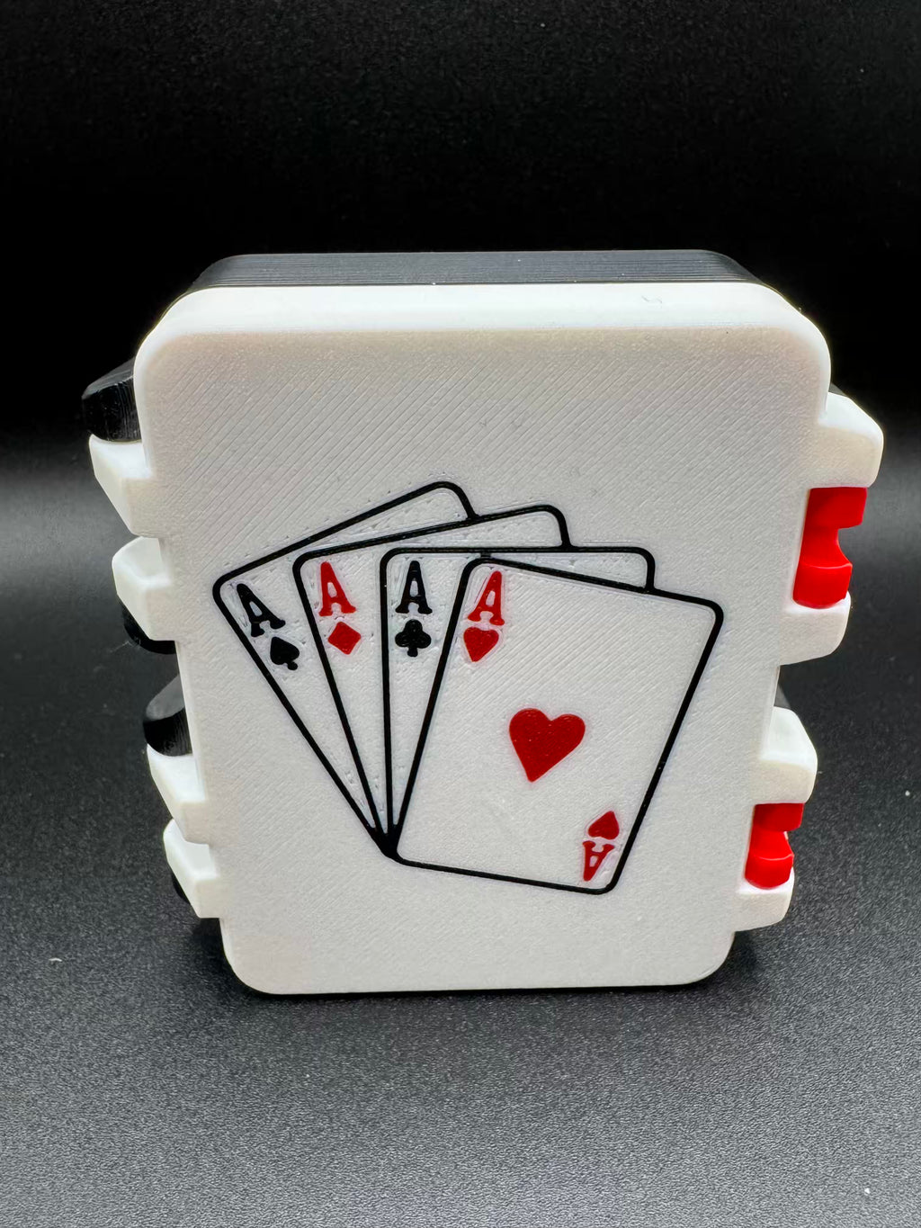 Single Playing Deck  Hard Case - Snap Lock