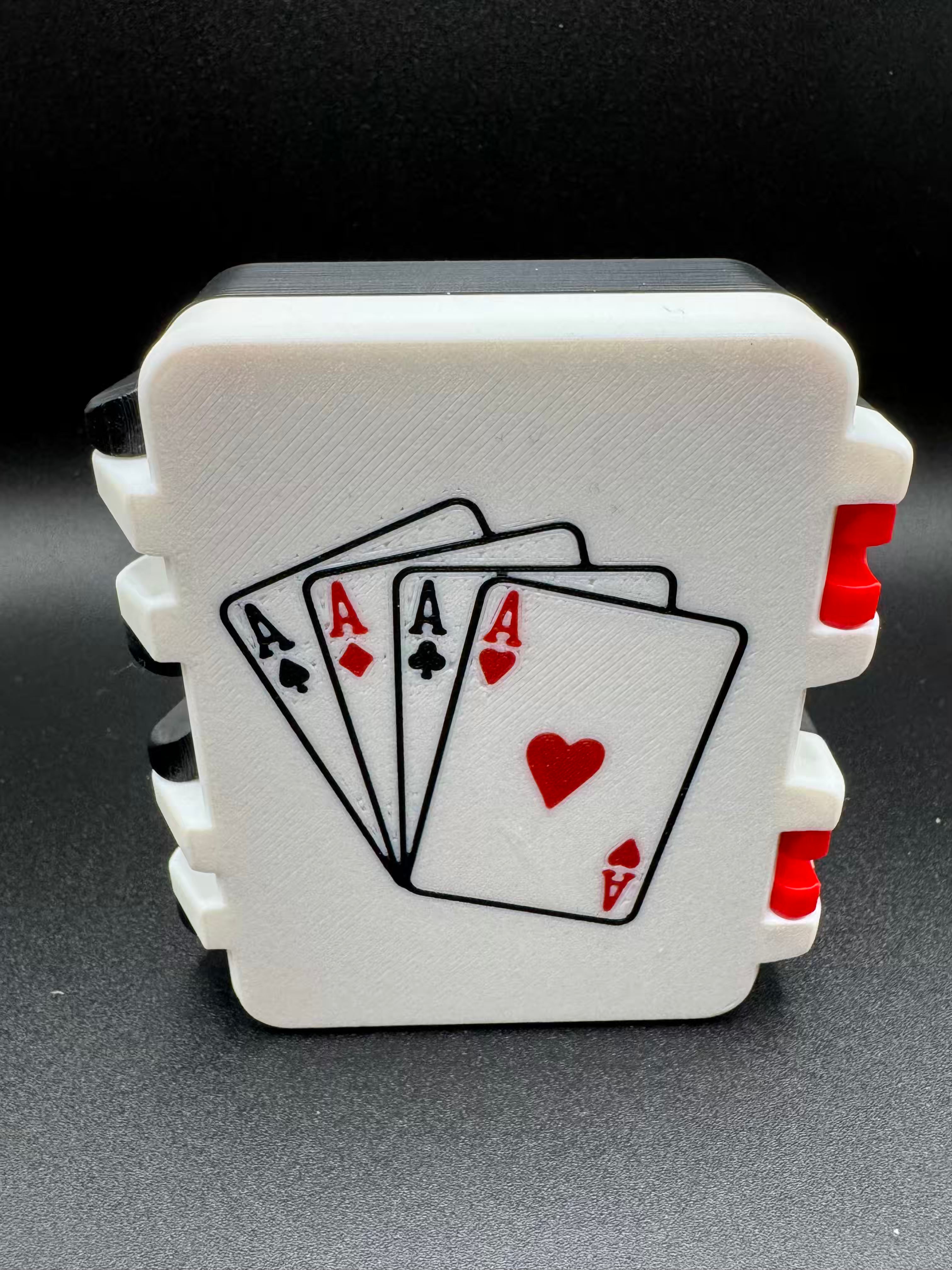 Single Playing Deck  Hard Case - Snap Lock
