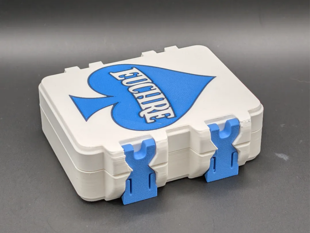 Euchre - Hard Snap Lock Box with Insert