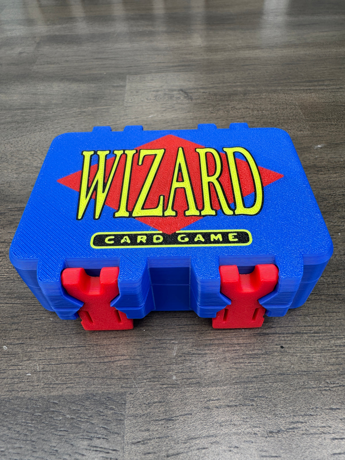 Wizard Game - Hard Case with card insert and snap locks