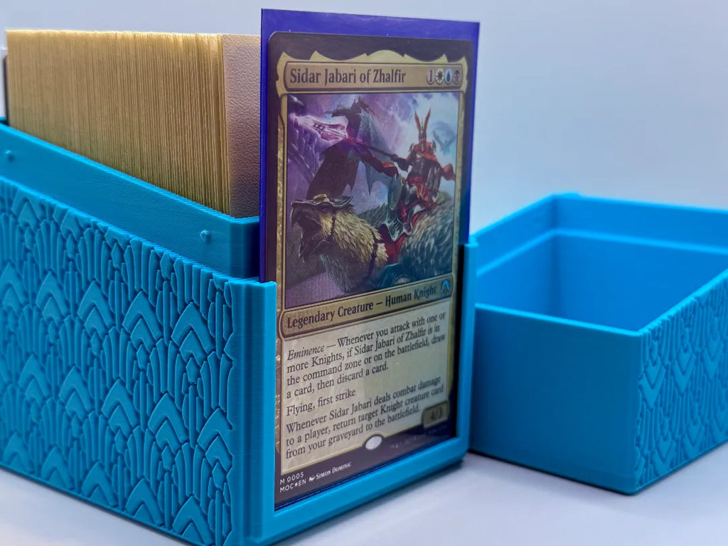 MTG Commander Box w/ Window - Gothic in any color