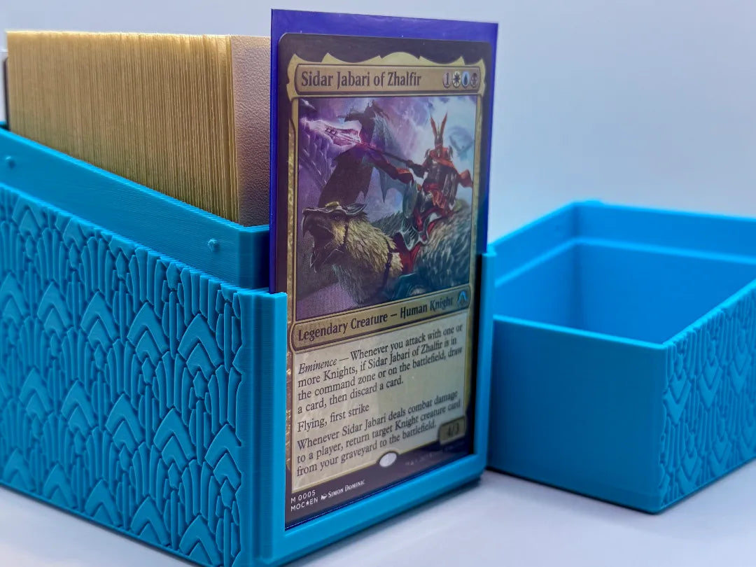 MTG Commander Box w/ Window - Gothic in any color