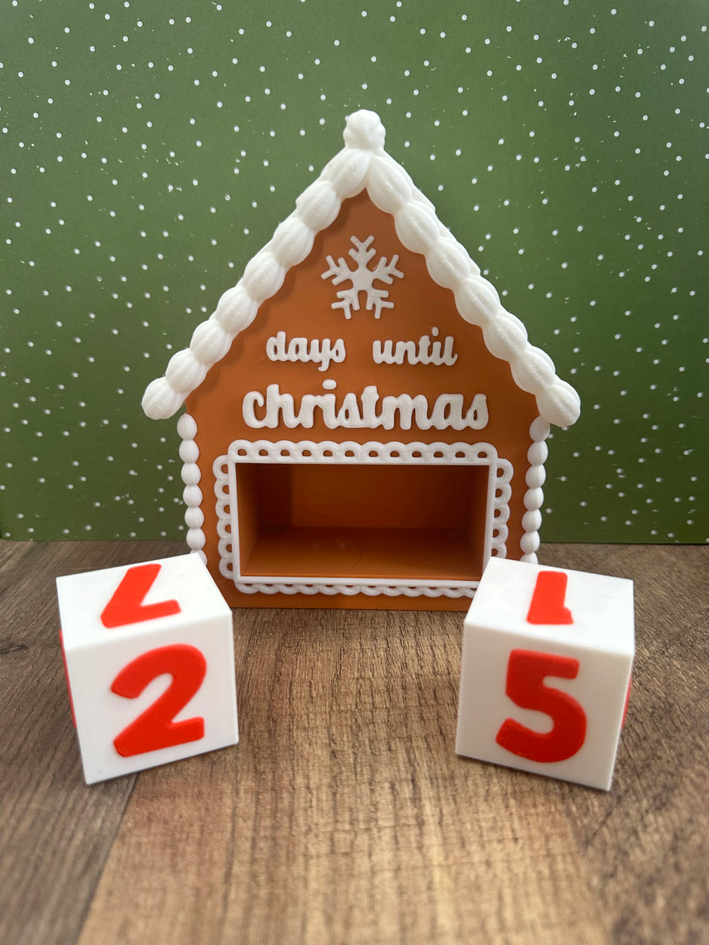 Gingerbread Christmas Countdown Calendar