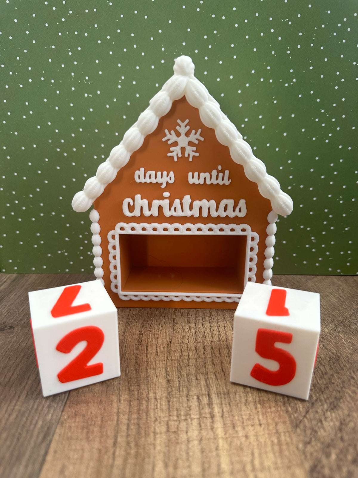 Gingerbread Christmas Countdown Calendar