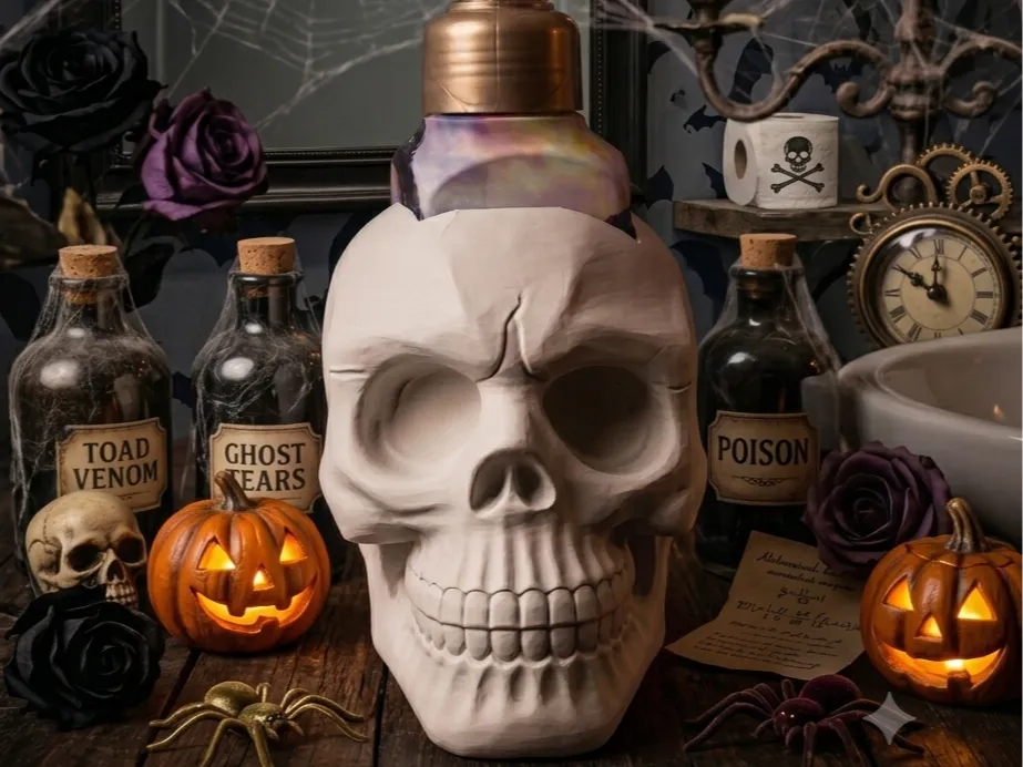 BBW Bath and Body Works Skull Holder - Soap sold separately