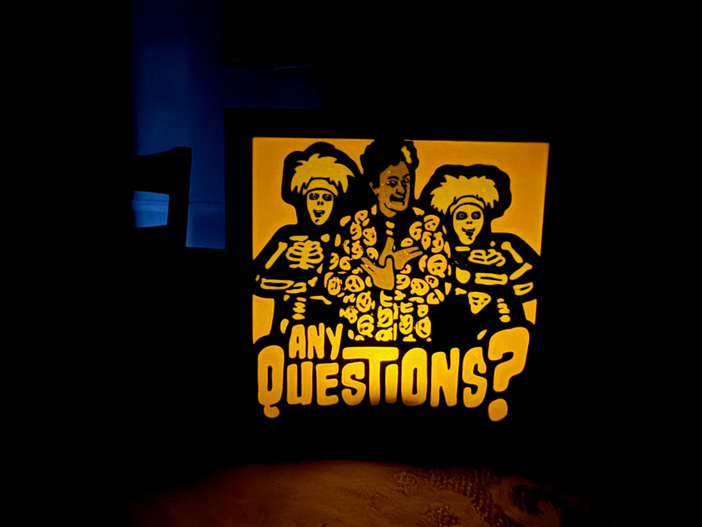David S Pumpkins Light Box Tealight with timer