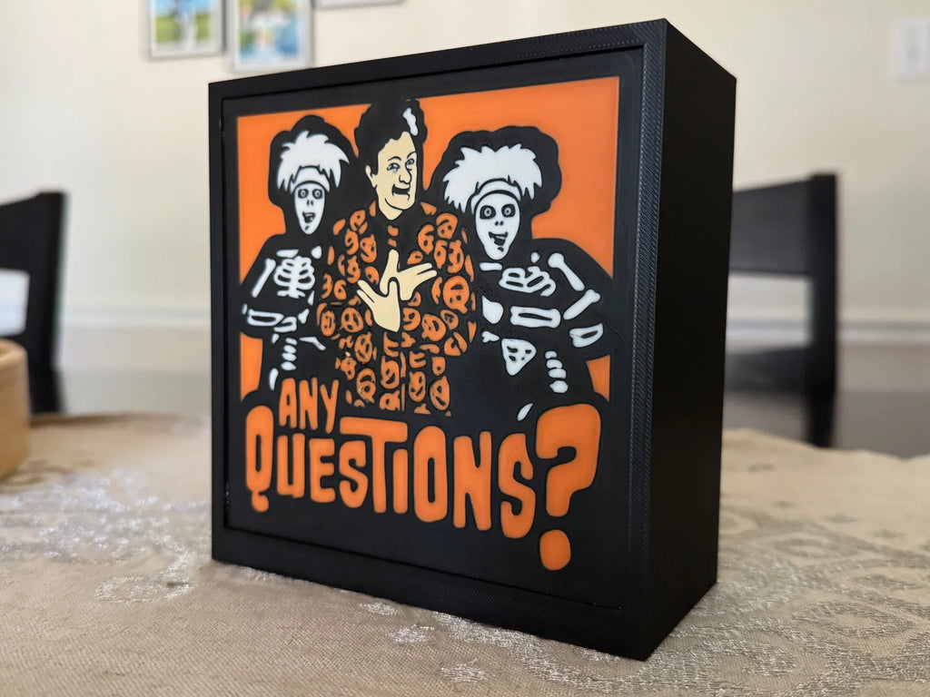 David S Pumpkins Light Box Tealight with timer