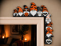 Halloween Gnome Door Frame Corner Decor 9.5" inches in Left or Right
