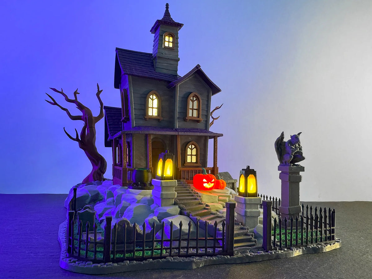 Haunted House - A Halloween Scene