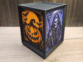 Halloween -Rotating Lithophane Lantern w/ Halloween inserts