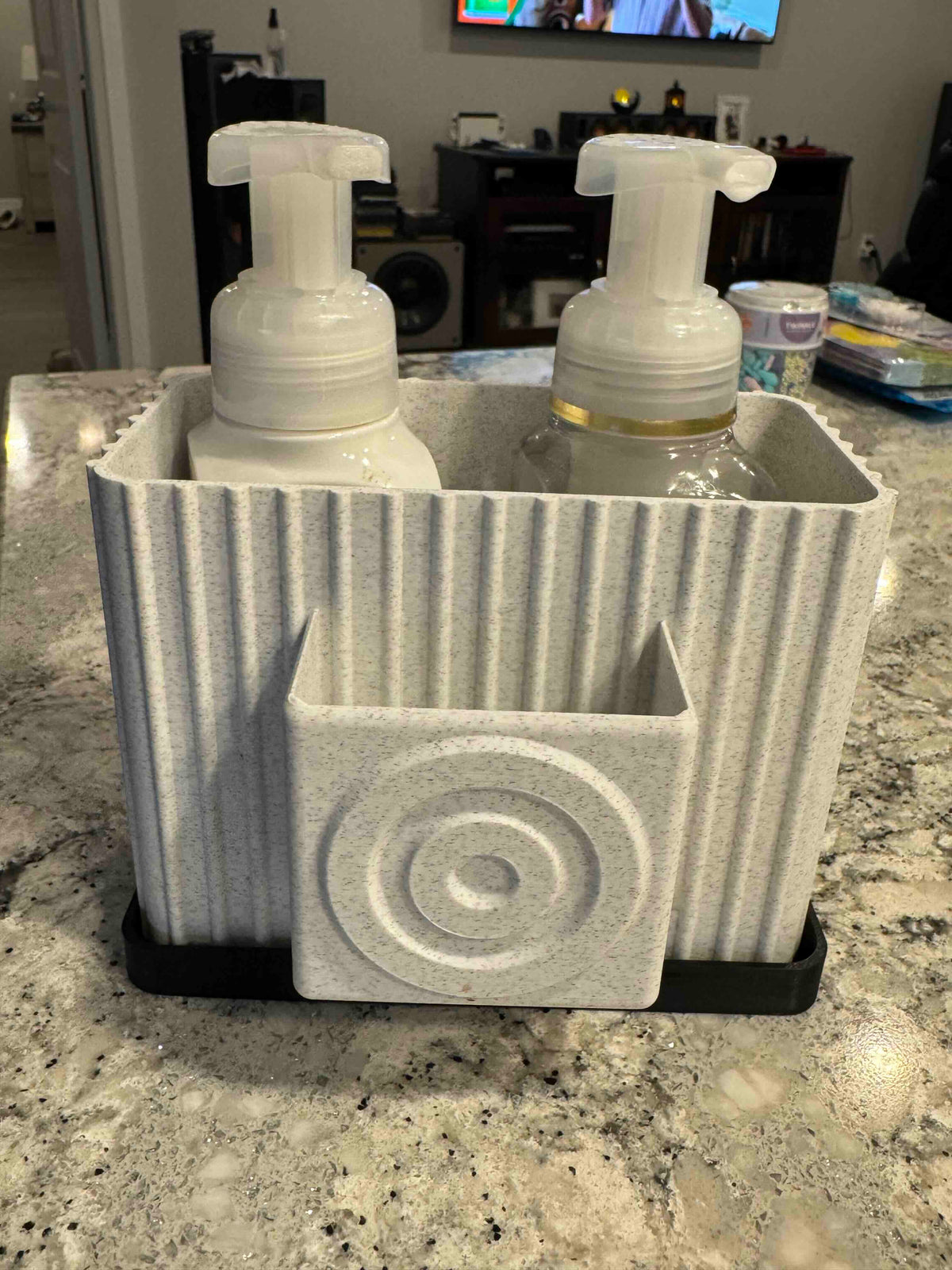Kitchen Soap / Sponge Organizer with drip tray