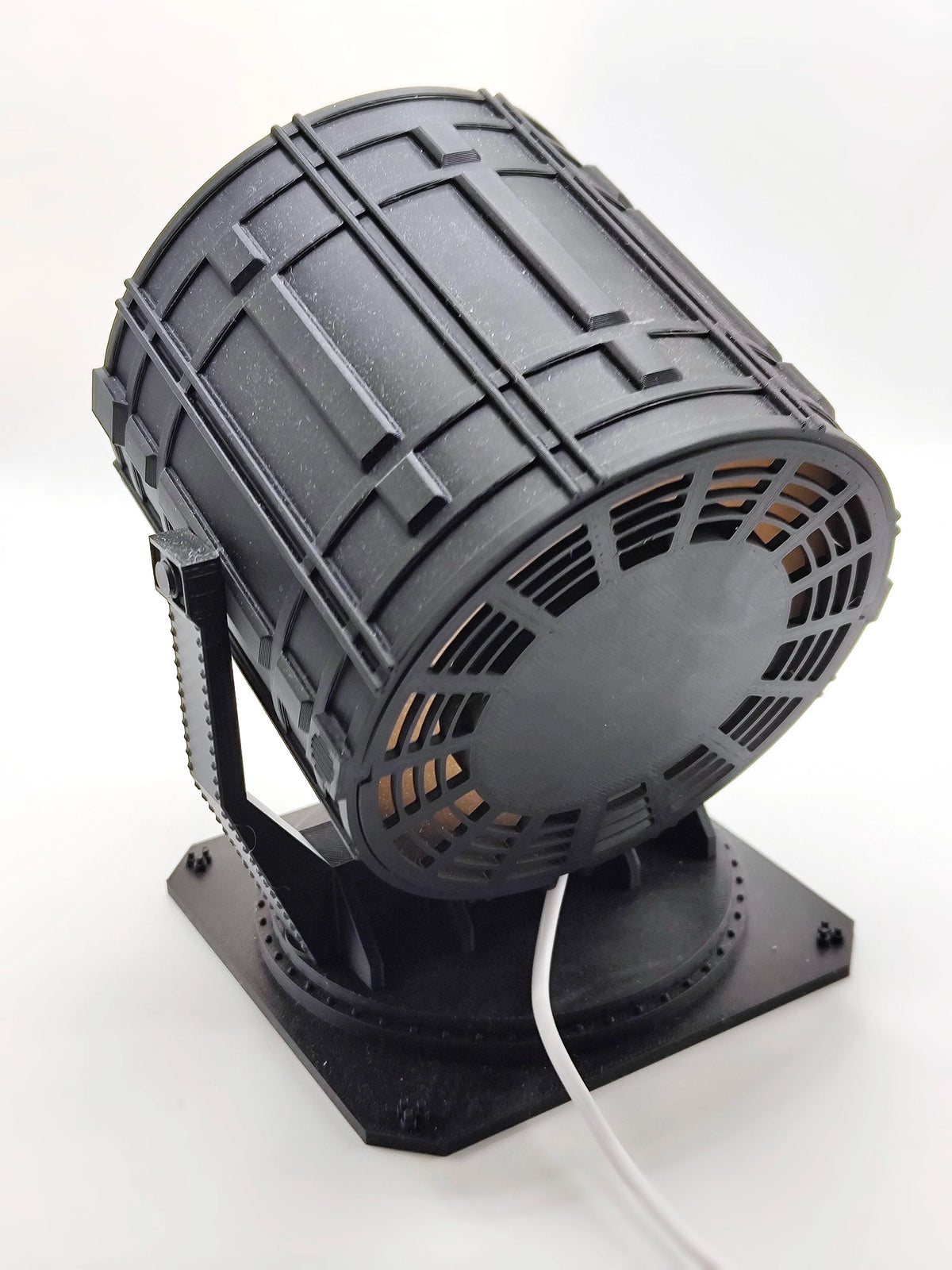 Lamp - Bat Signal with base with LED Puck Lighting