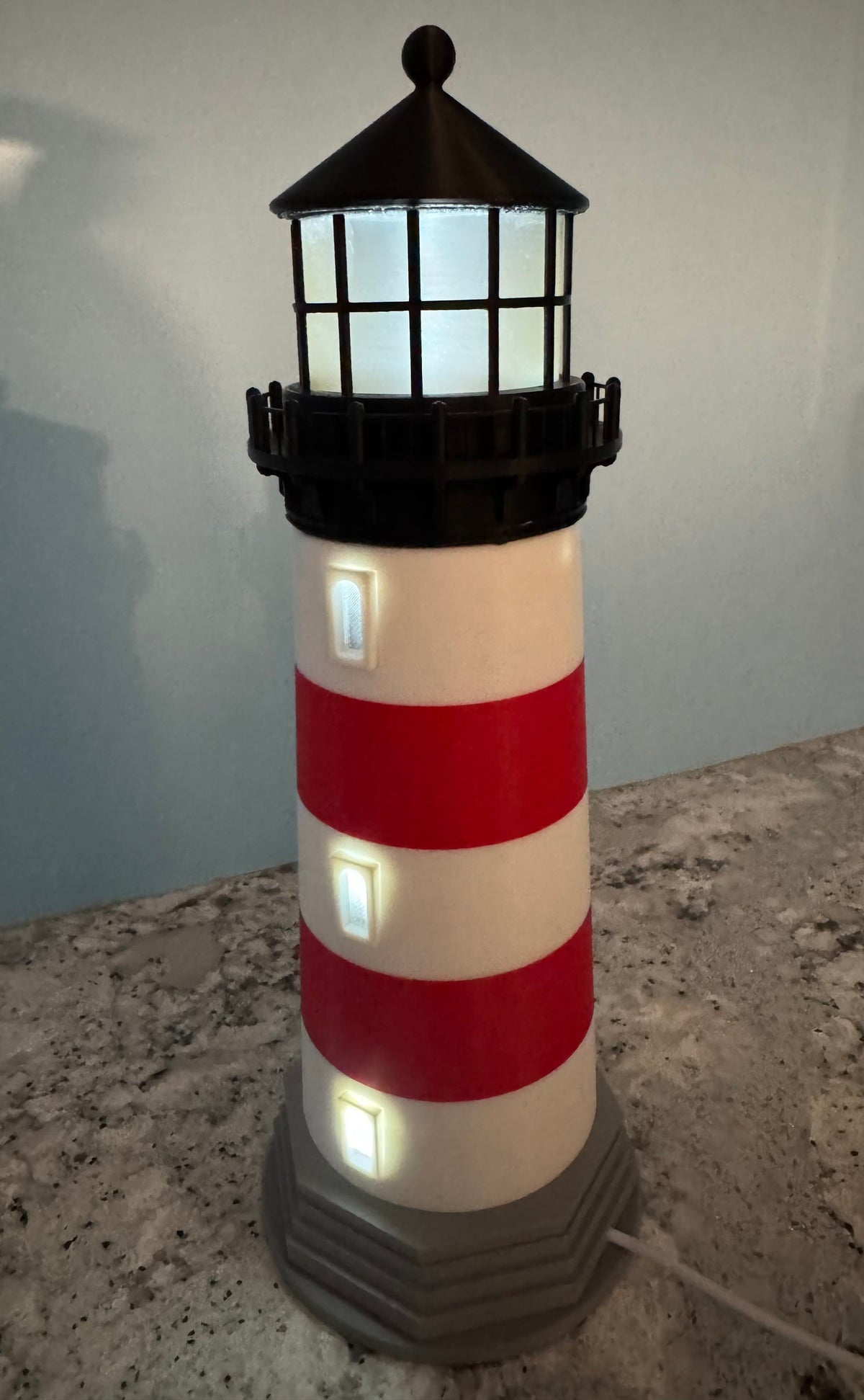 LED Lighthouse Lamp