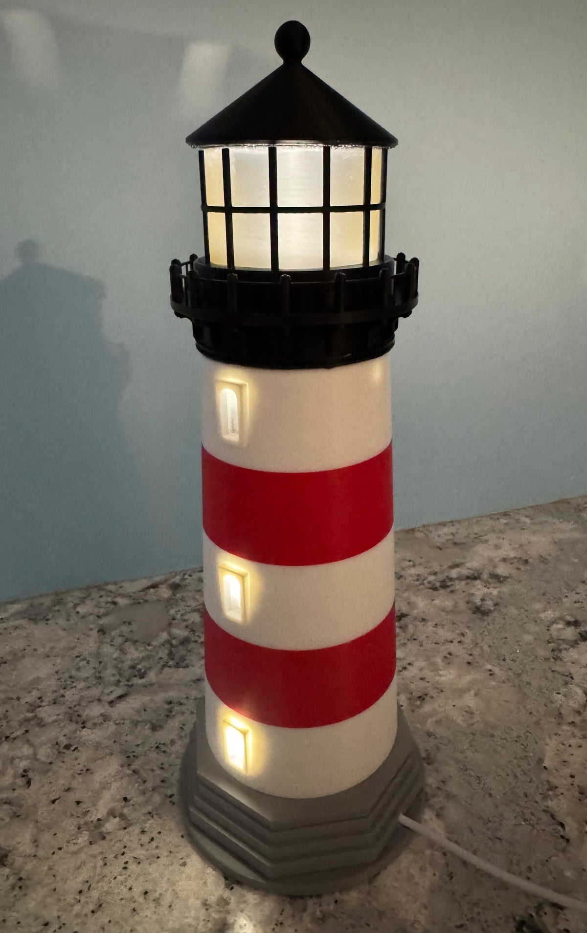 LED Lighthouse Lamp