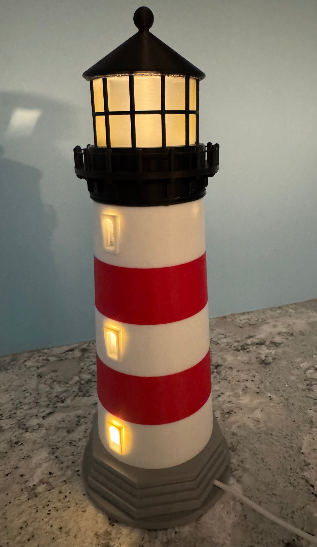 LED Lighthouse Lamp
