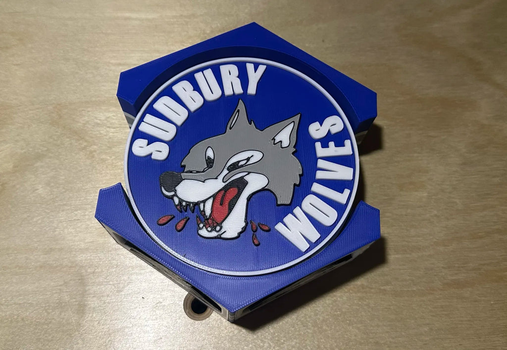 OHL Fan Send Coaster Set - 5 Piece Coaster with Stadium Fan Stand Holder