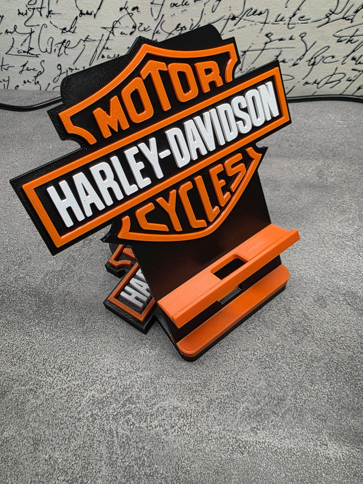 Harley Davidson Desk Phone Holder