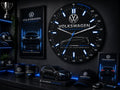 Clock - Volkswagen 10 inches across incl. battery