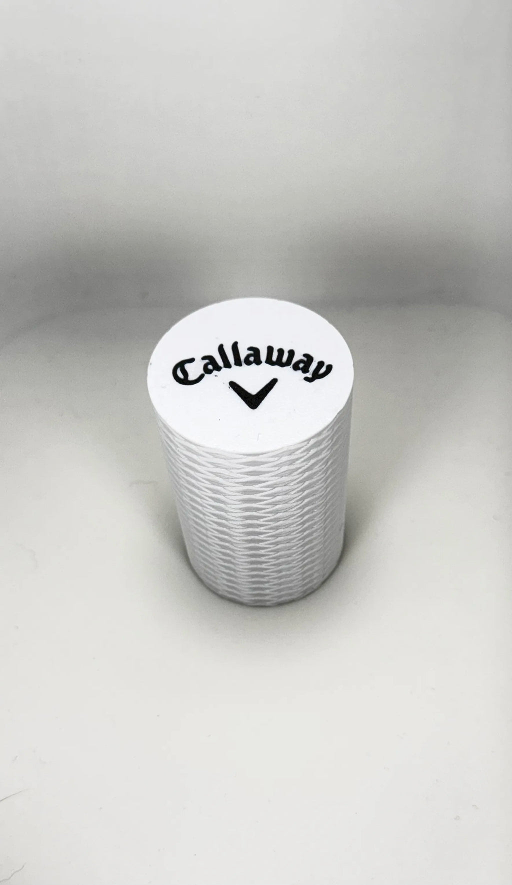 Callaway Golf Ball Canister White holds 5 balls