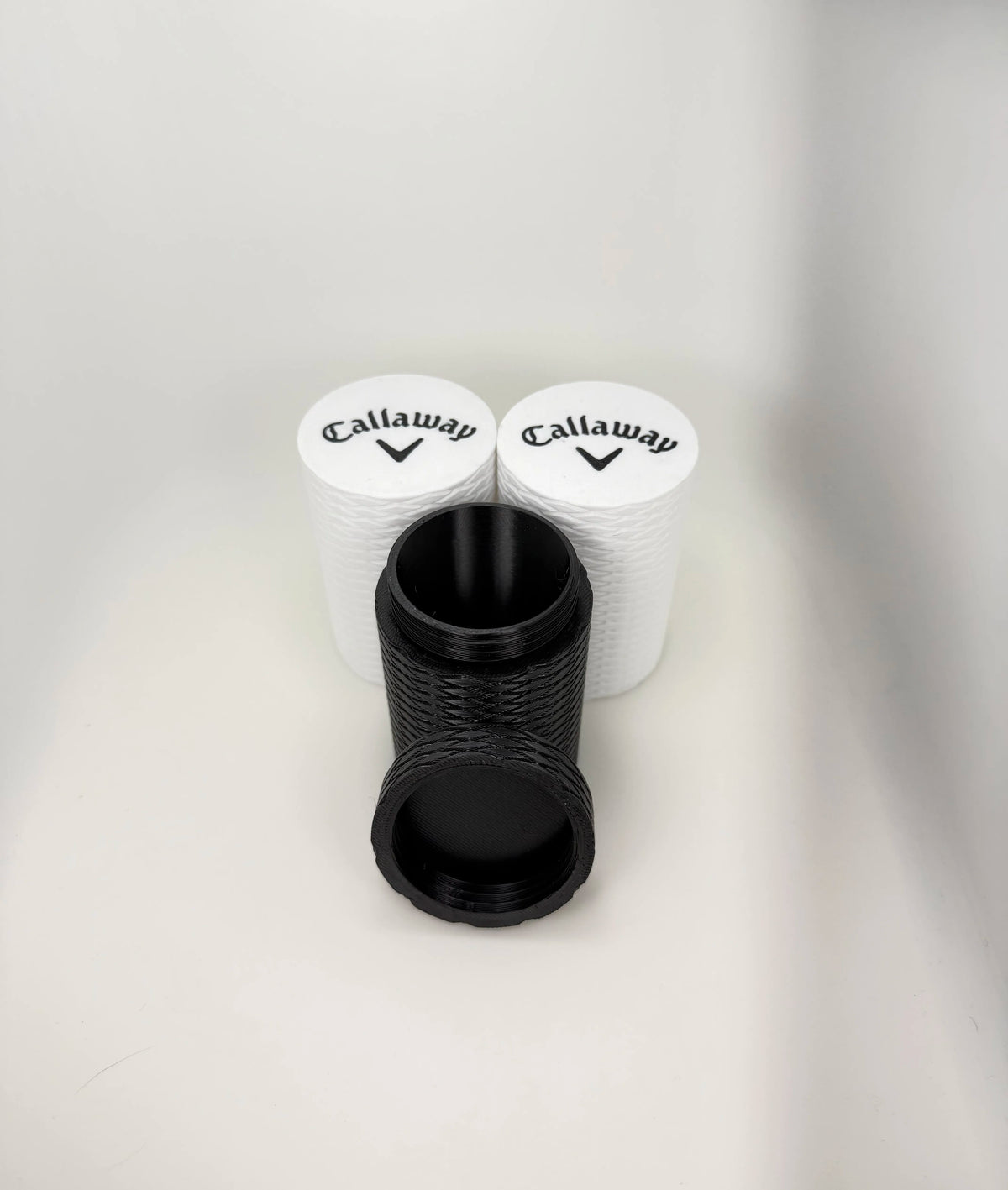 Callaway 4 Golf Ball Canister White holds 4 balls