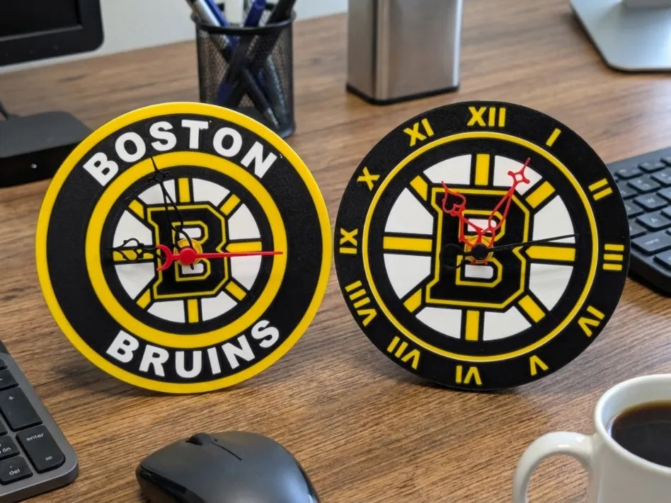 NHL Team Clocks - All 24 Teams and different faces and hands to choice from