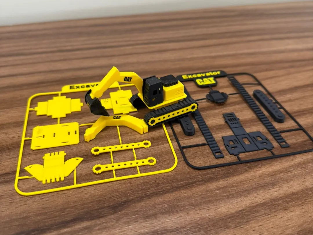 CAT Excavator Kit Card