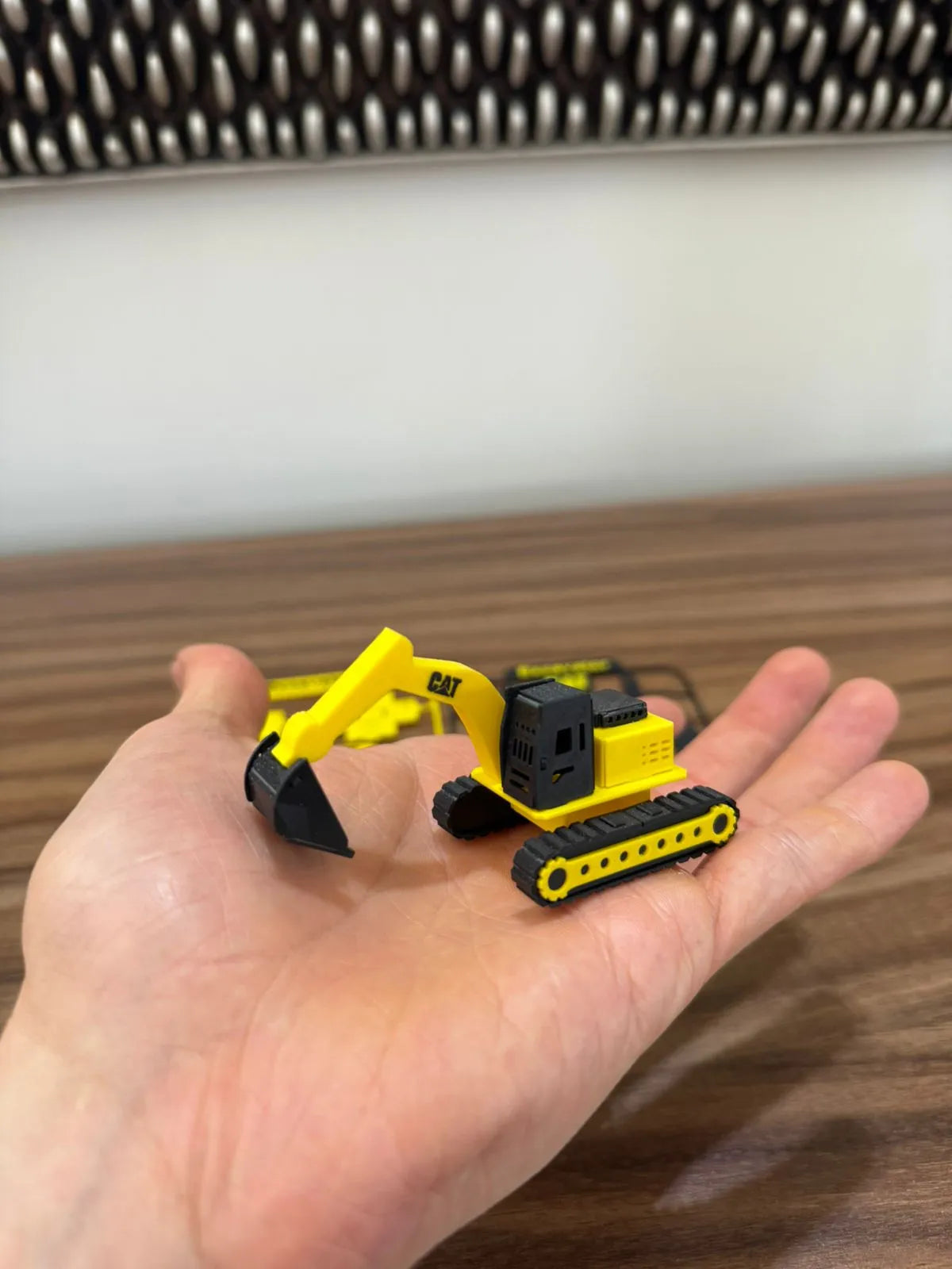 CAT Excavator Kit Card
