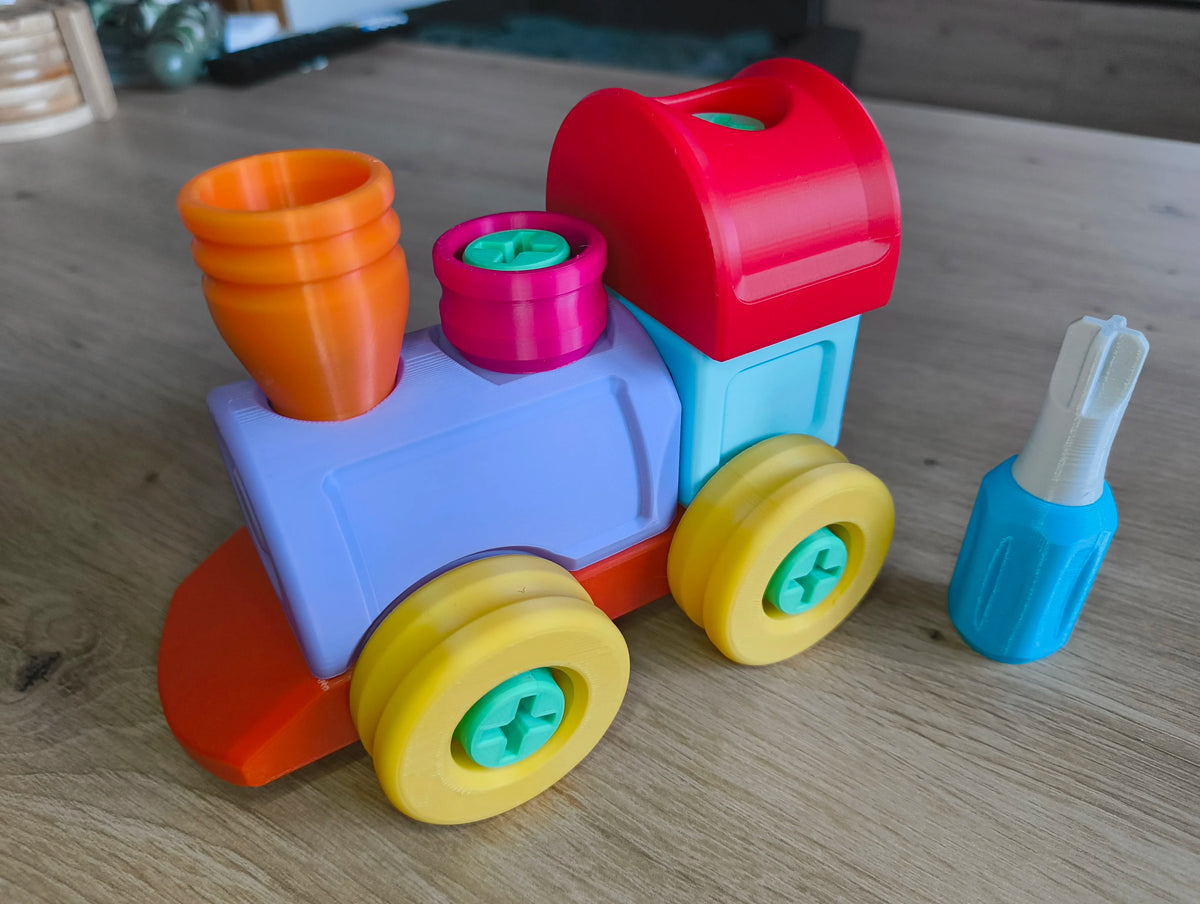 Locomotive Building Toy
