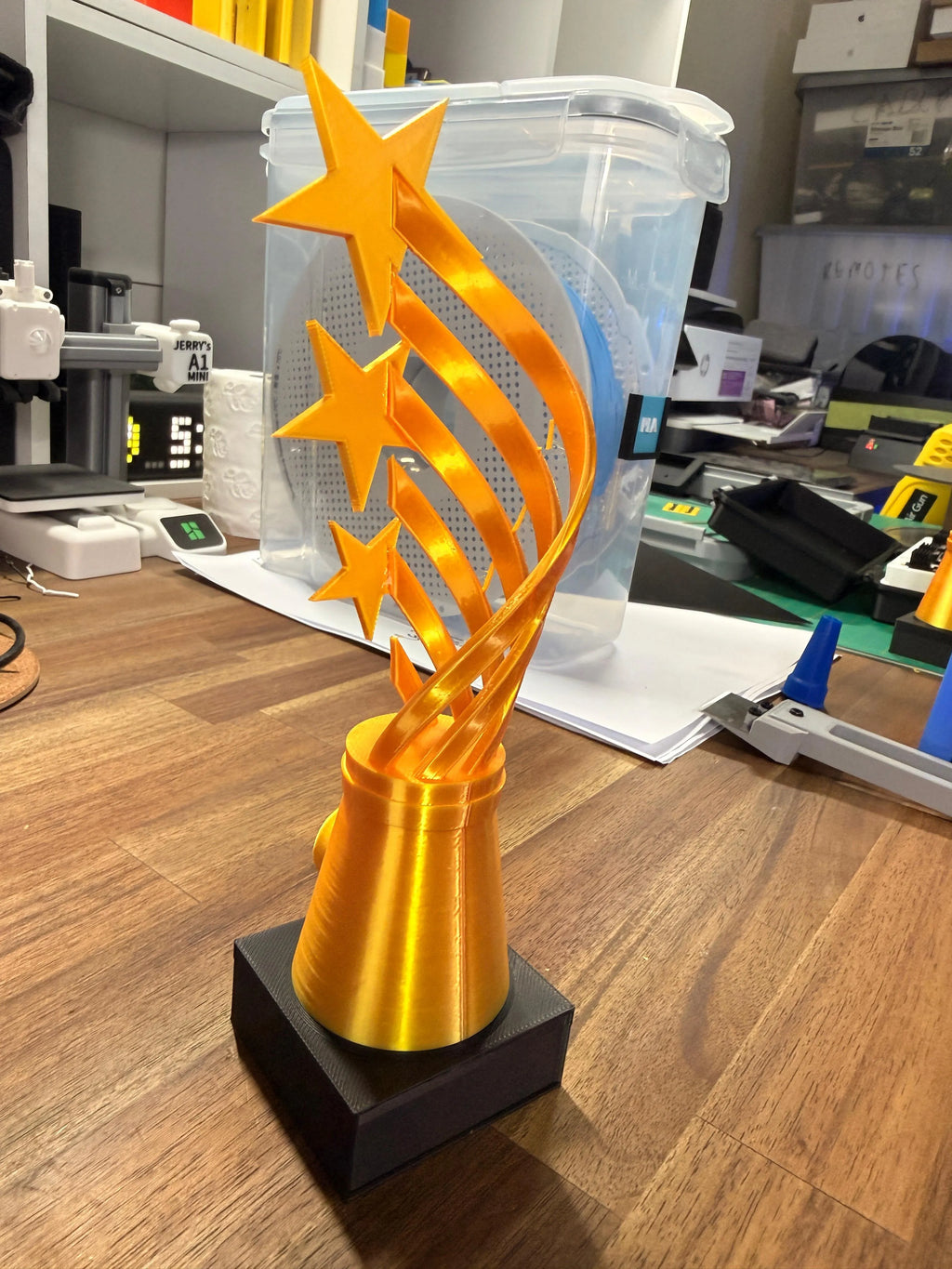 The Impossible Trophy - Fully Customizable with Text and Year Plate