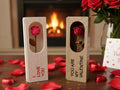 Valentines Box - I Love You / You Are My Valentines w/ Rose