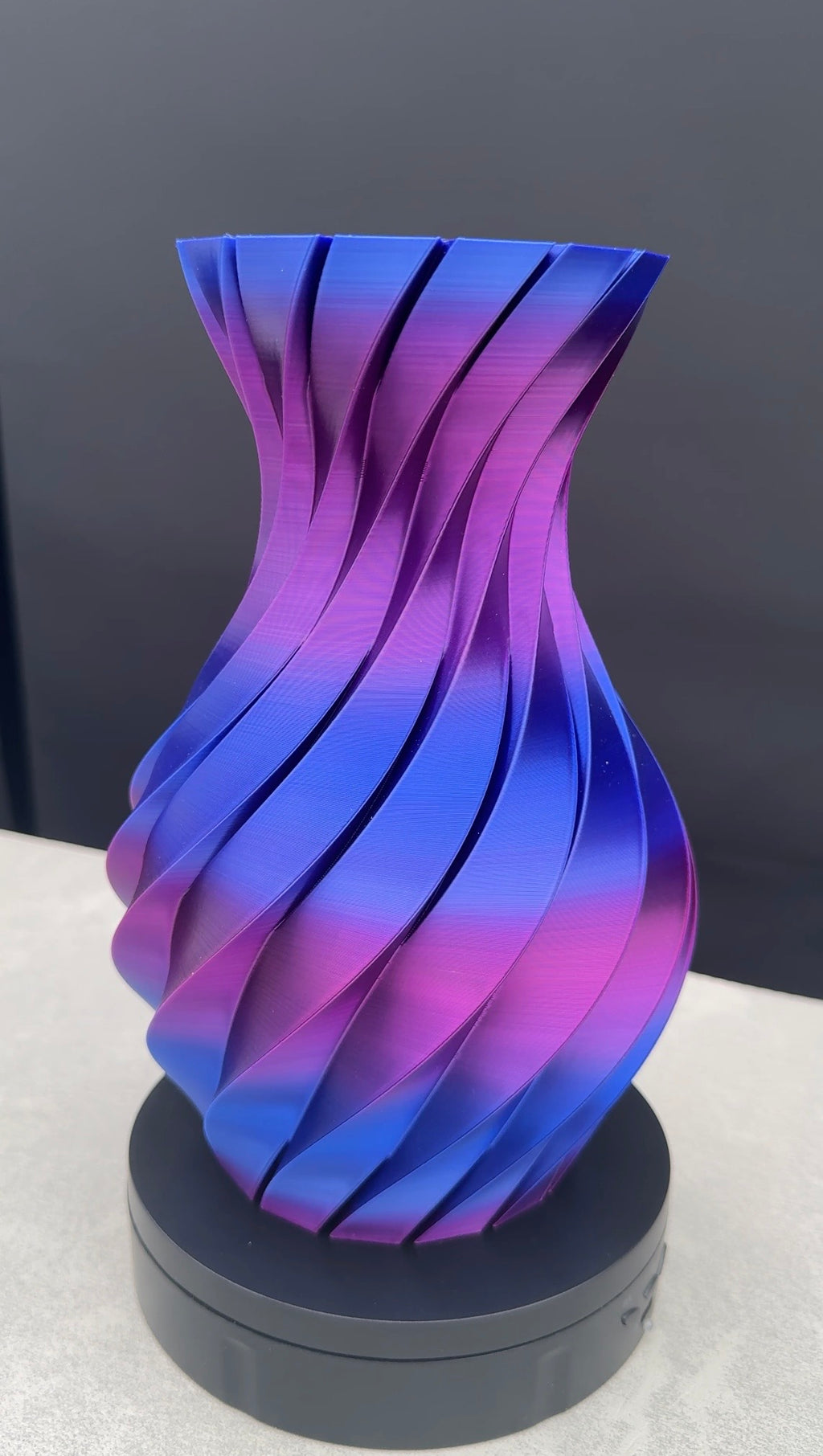 Color Changing / Multi Color Vase 8-1/2" high waterproof