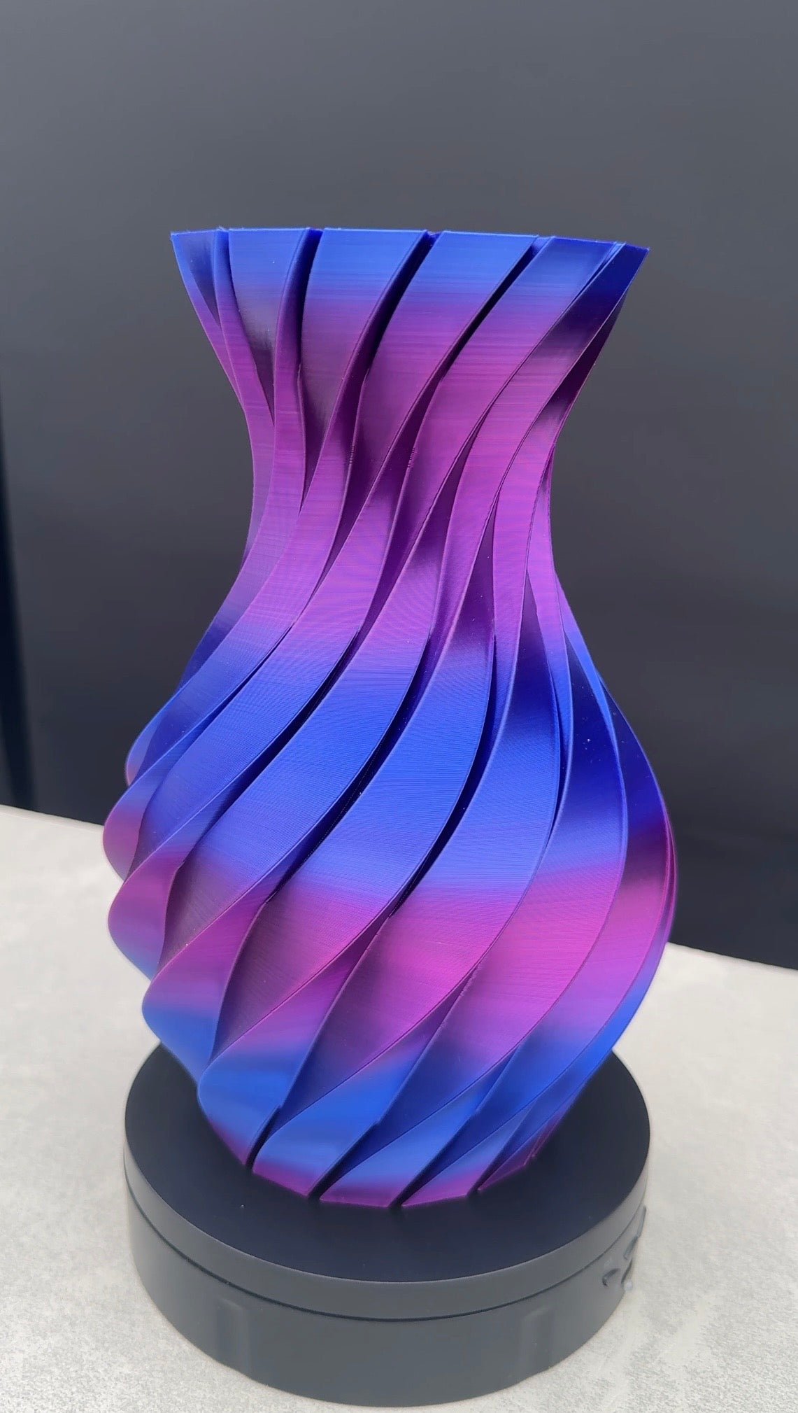 Color Changing / Multi Color Vase 8-1/2" high waterproof