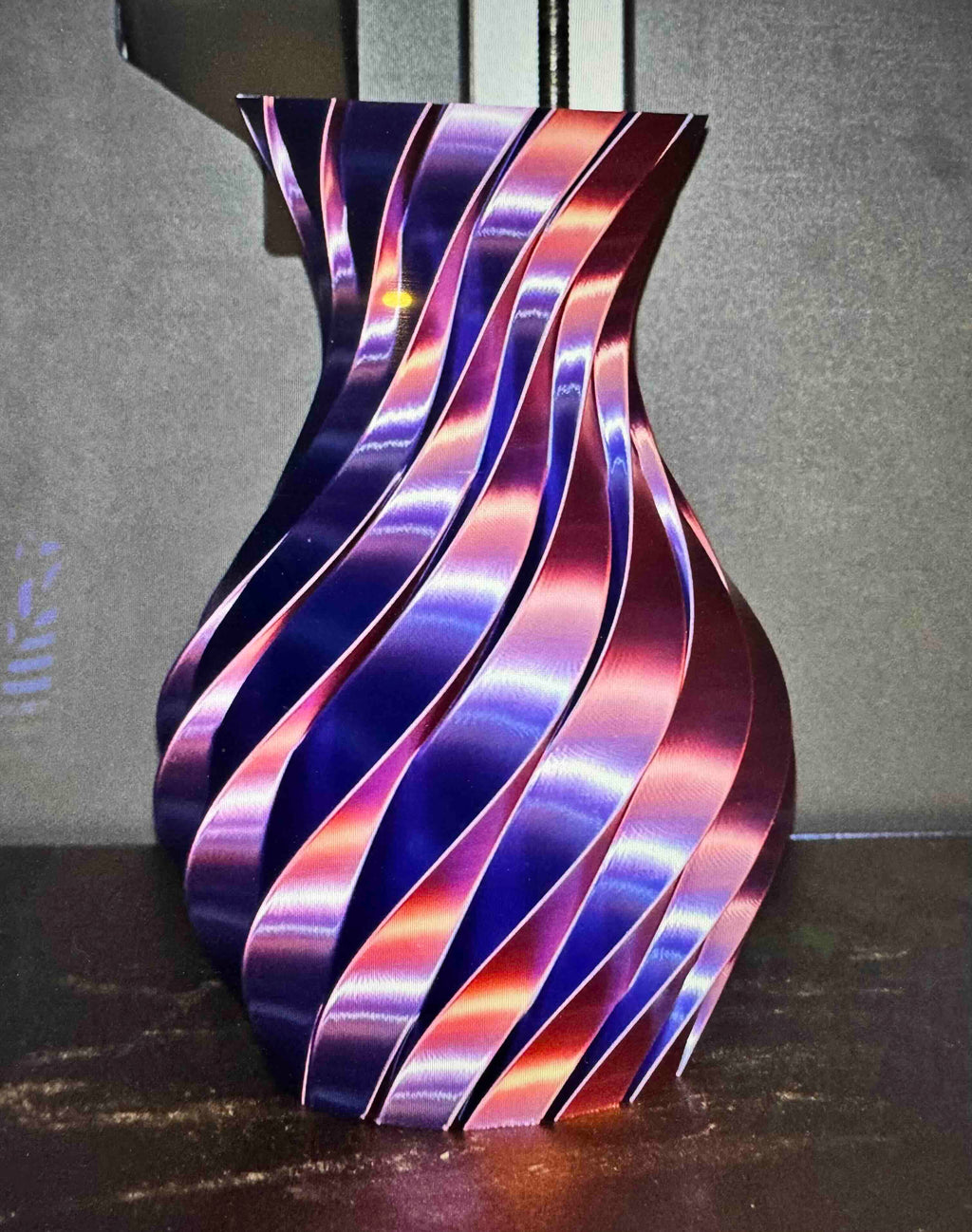 Color Changing / Multi Color Vase 8-1/2" high waterproof