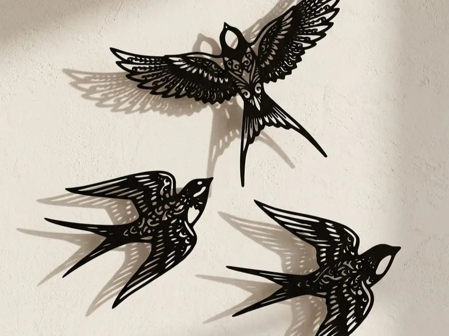Fillagree Swallow - 3 Designs