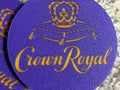 Vintage Crown Royal 4 piece and holder