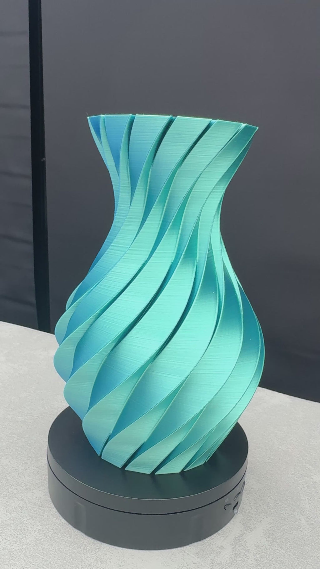 Color Changing / Multi Color Vase 8-1/2" high waterproof