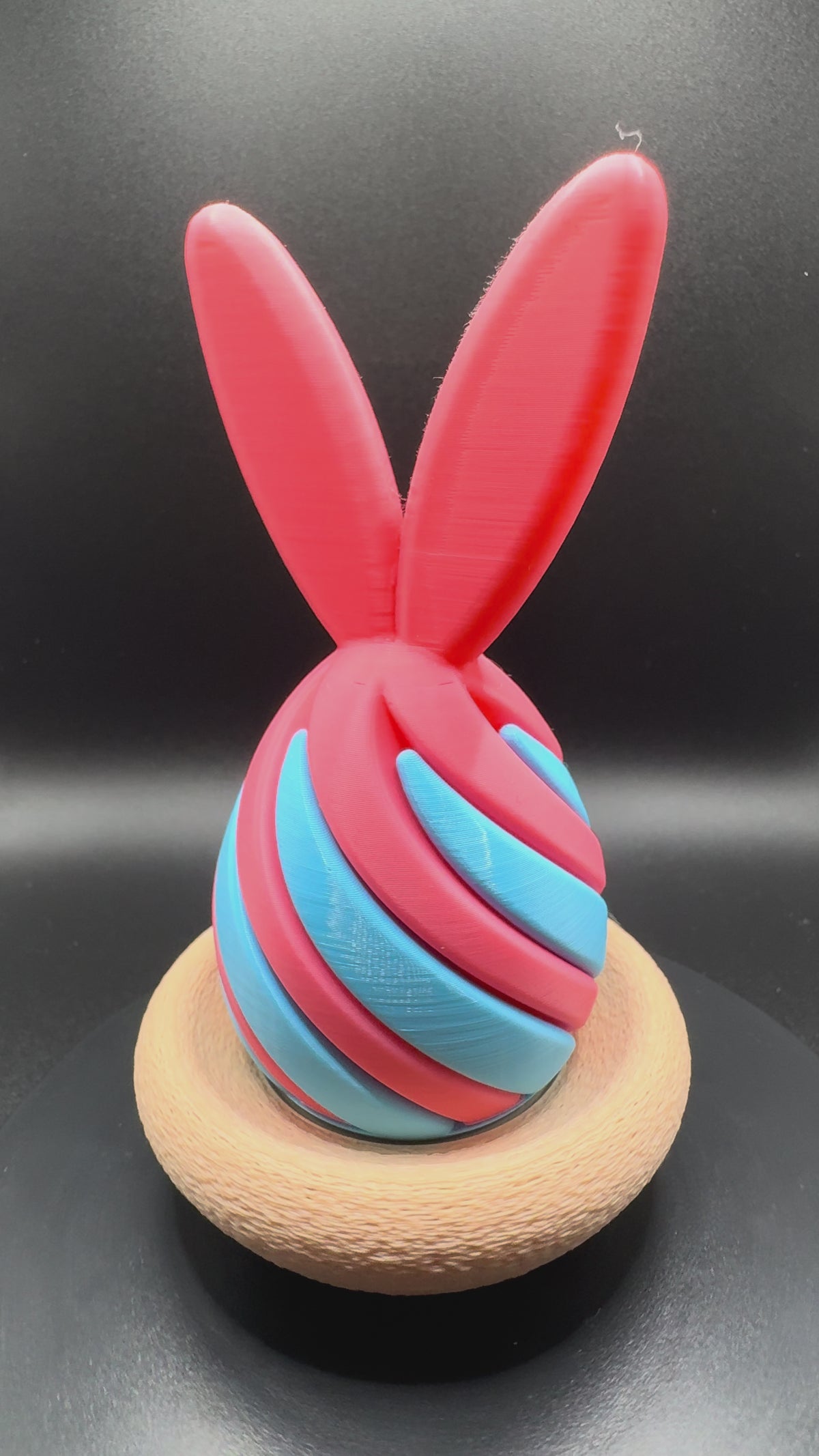 Easter Egg Spiral Decor Fidget