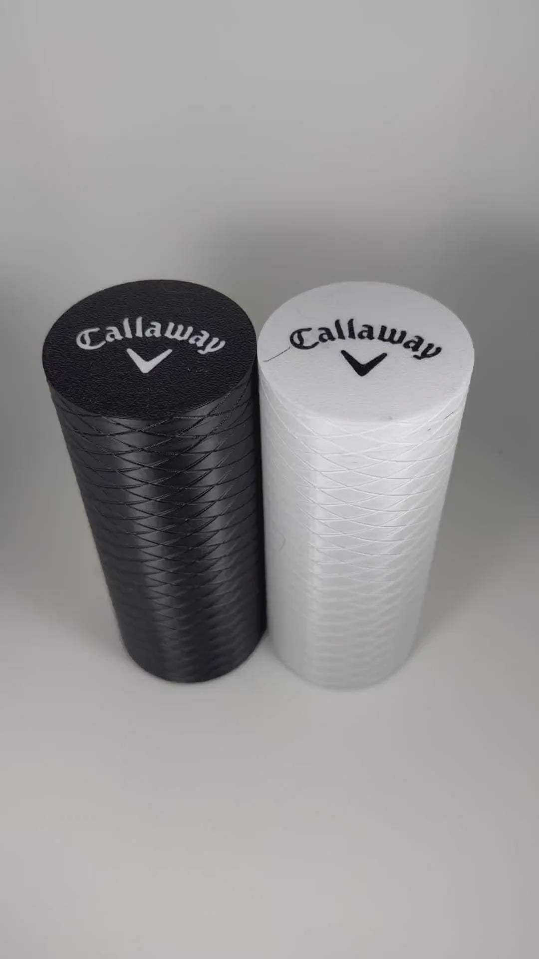 Callaway Golf Ball Canister White holds 5 balls
