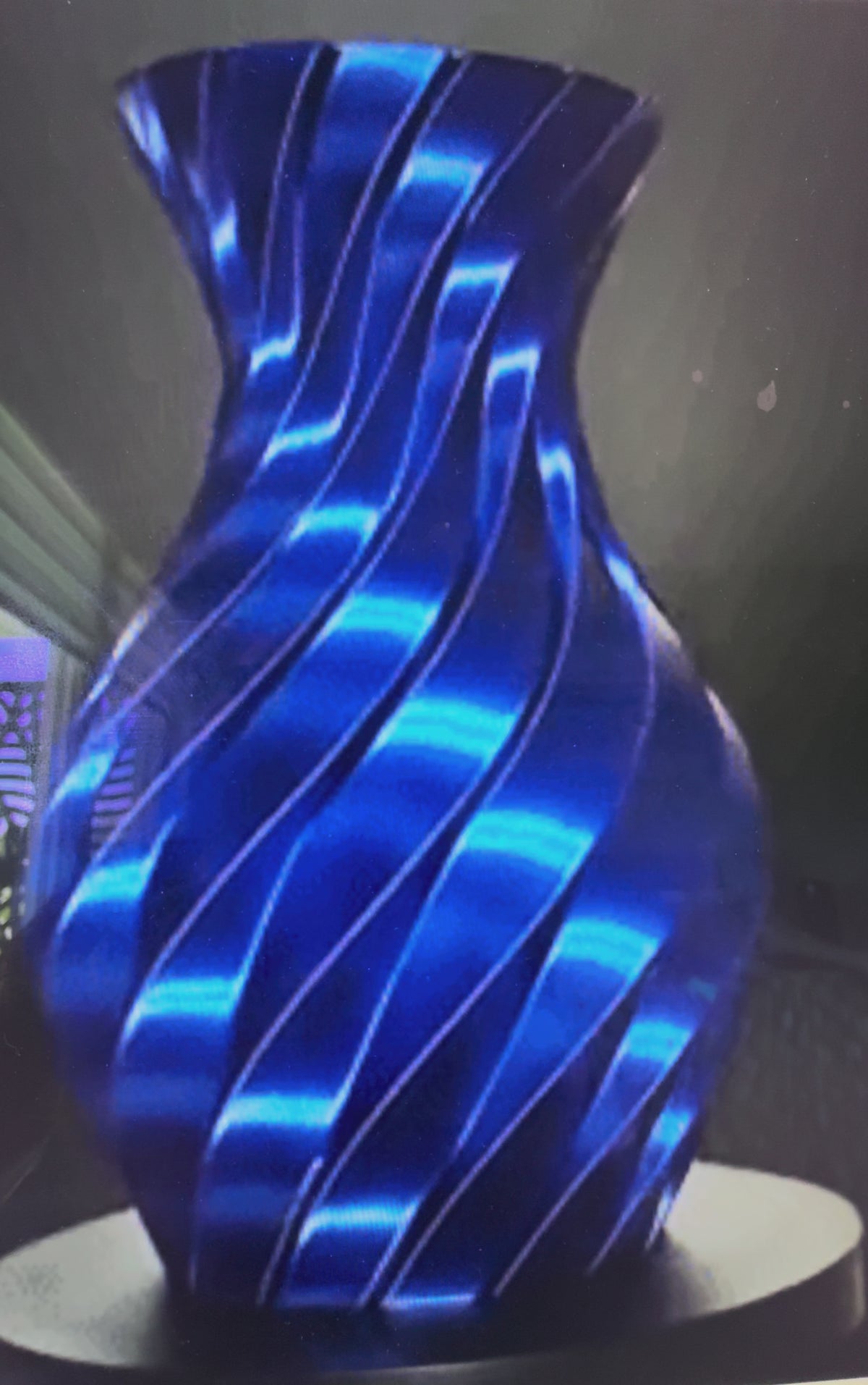 Color Changing / Multi Color Vase 8-1/2" high waterproof